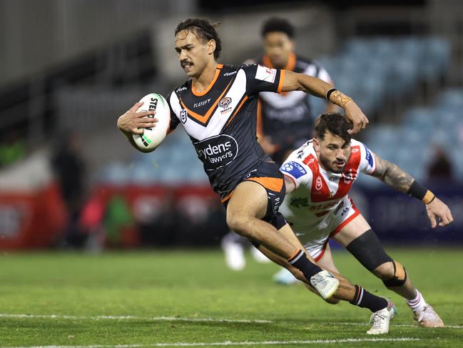 Daine Laurie will leave the Tigers at the end of the season. Picture: Getty Images