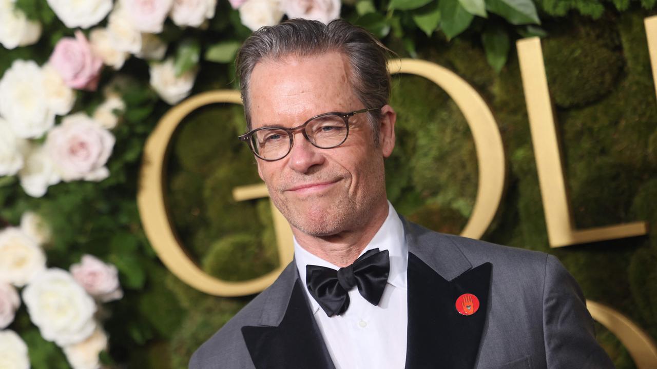 Guy Pearce at this year’s Golden Globe Awards in Beverly Hills. Picture: Etienne Laurent / AFP