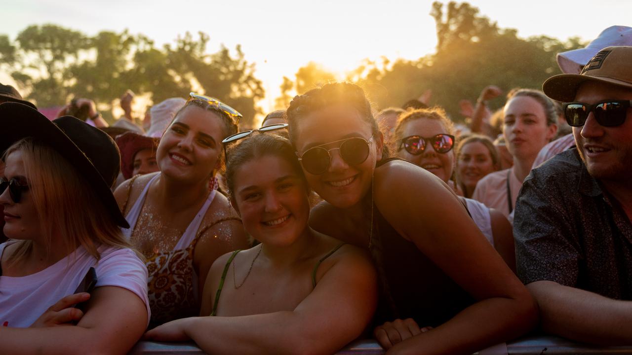 Missy Higgins fans at BASSINTHEGRASS 2021. Picture: Che Chorley