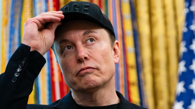 Elon Musk during his time in the White House in May. Picture: AFP