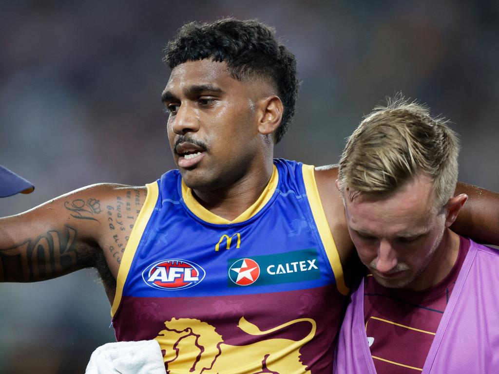 Keidean Coleman was lost in Opening Round. Picture: Russell Freeman/AFL Photos via Getty Images