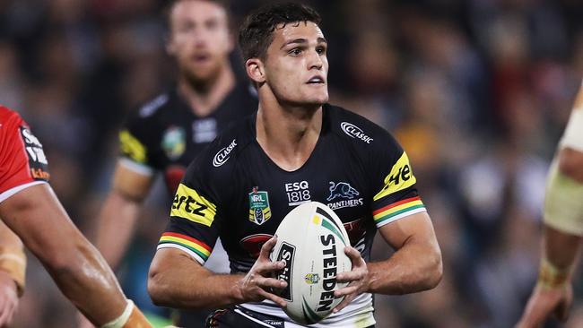 Penrith’s Nathan Cleary is the future for NSW. Picture. Phil Hillyard