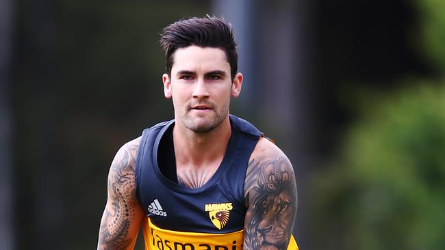 Chad Wingard endured a down week against Collingwood, only managing 34 points.