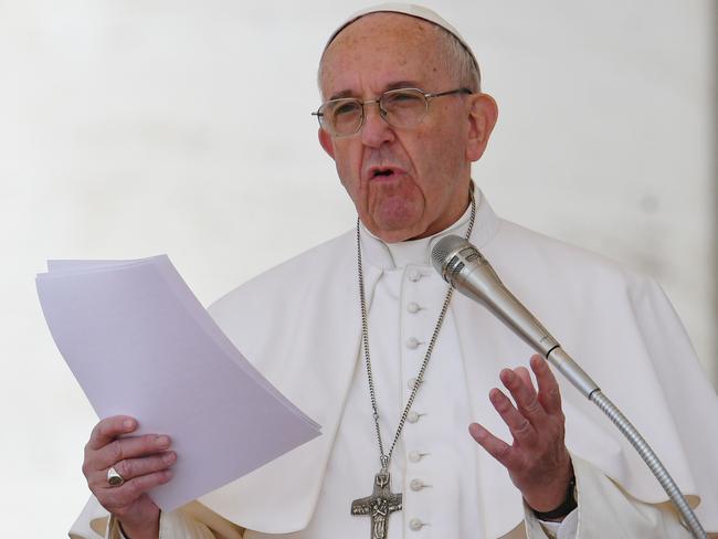 Pope Francis is shaking things up at the Vatican. Picture: AFP