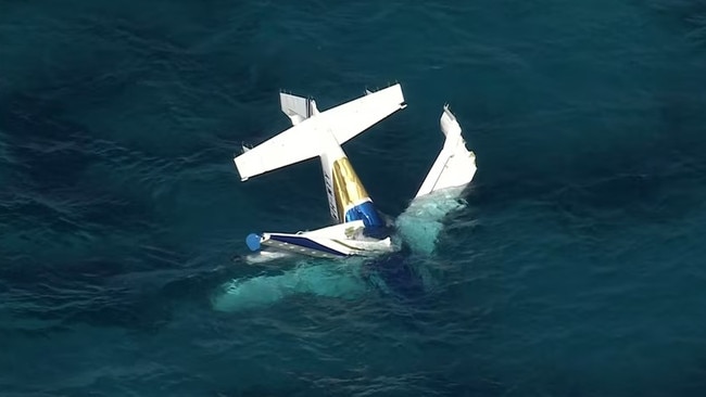 Three people died in the crash off Rottnest Island on Tuesday. Picture: ABC News