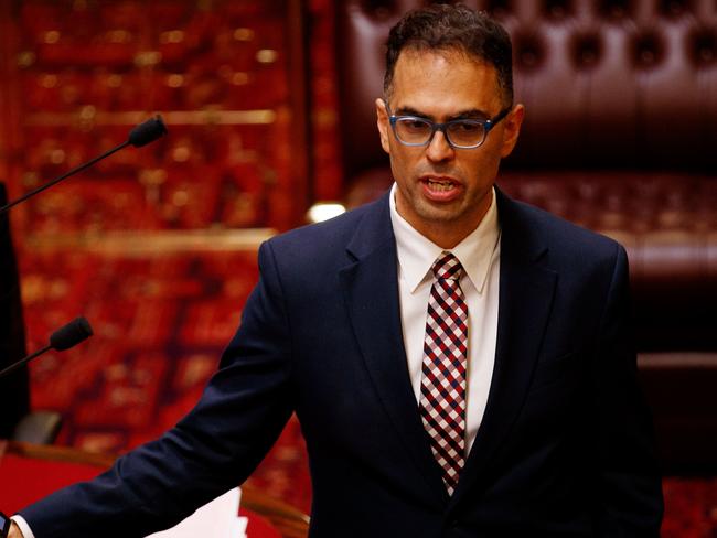 Treasurer Daniel Mookhey has promised more than $600 million in savings from fat cats. Picture: NCA NewsWire / Nikki Short