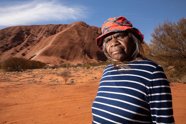 Rene Kulitja from Mutitjulu near Uluru will perform in Dance Rites at the Sydney Opera House. Picture: EMMA MURRAY