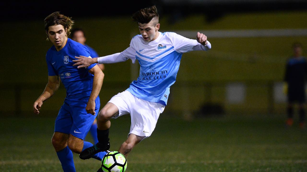 Jake Towle in action for Maroochydore.