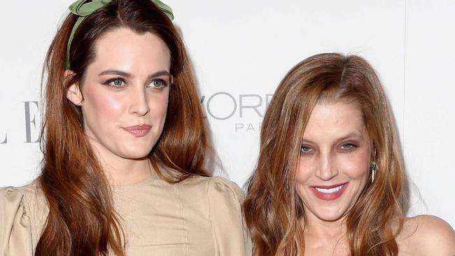 Riley Keough and her mother, Lisa Marie Presley. Picture: Frederick M. Brown/Getty Images North America/AFP