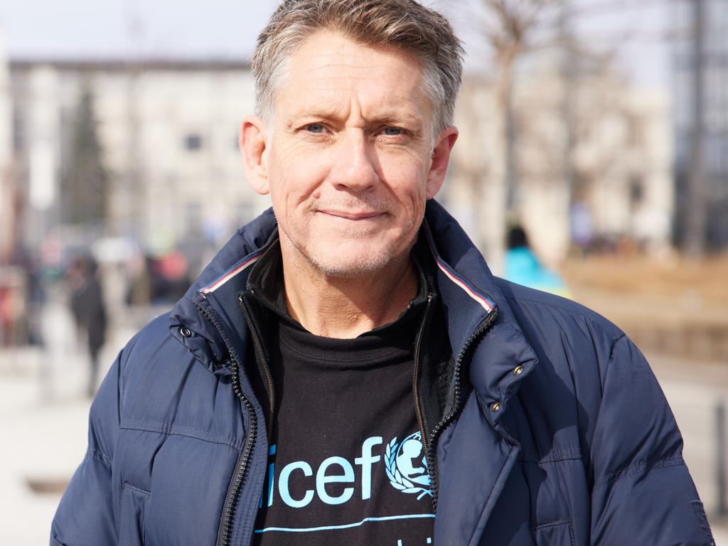 UNICEF spokesperson, Australian James Elder. Picture: UNICEF