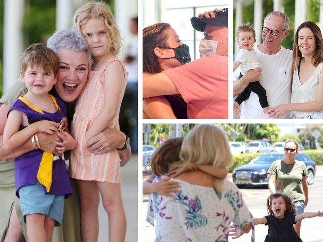 ‘Greatest gift of all’: Moment Qld’s border wall came down