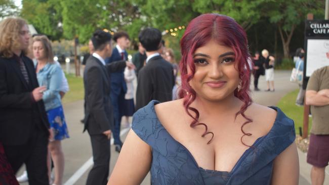 Rania Ali at Runcorn State High School 2023 formal. Photos: Georgie Walker.