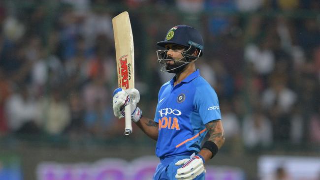 Australia found ways to shut down Virat Kohli. Picture: AFP