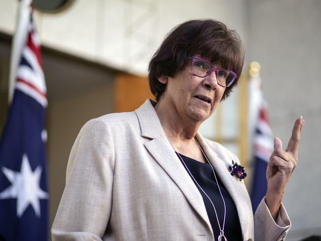 Coalition of Peaks lead convener Pat Turner says a new national agreement represents a turning point in improving life outcomes for Indigenous Australians. Picture: NCA NewsWire / Gary Ramage