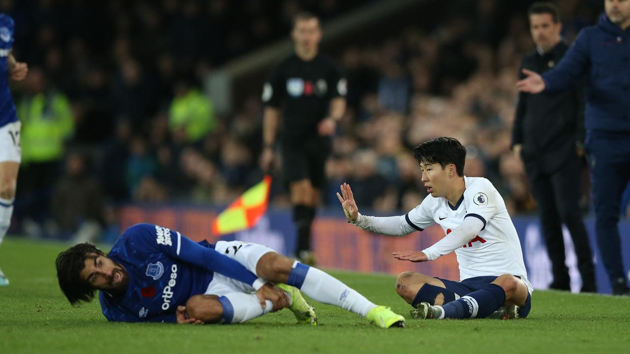 Andre Gomes suffered a fractured dislocation of the ankle.