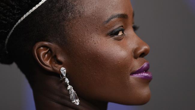 Kenyan-Mexican actress Lupita Nyong'o attends the 10th Annual Governors Awards gala hosted by the Academy of Motion Picture Arts and Sciences at the the Dolby Theater at Hollywood & Highland Center in Hollywood, California on November 18, 2018. (Photo by VALERIE MACON / AFP)