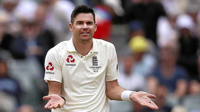 KEY MAN: Jimmy Anderson will cause plenty of dramas for Aussie batsmen. Picture: Rick Rycroft