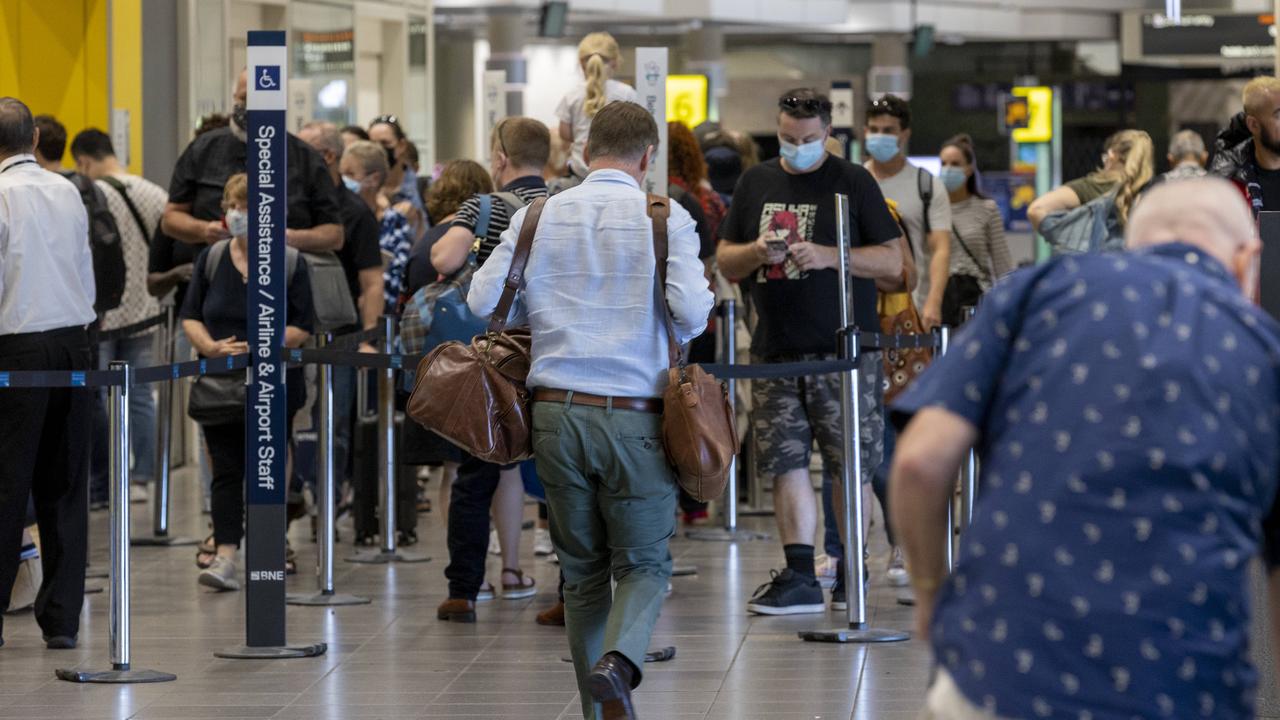 Passengers heading through Brisbane Airport next week could face serious delays amid union stop work threats.