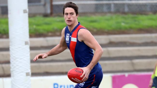 Coburg defender Lochie Dickson.