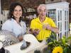 Collectables celebrate new store with collection of priceless volunteers