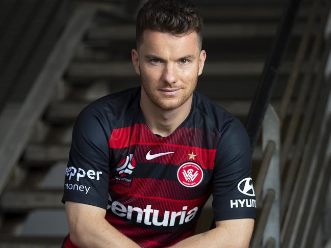 Western Sydney Wanderers German star Alex Baumjohann, in Rooty Hill, today.Picture: Justin Lloyd.