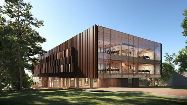 Plans were lodged by developer Urbis last year to build a $19.5 million ‘innovation hub’ at Oakhill College in Castle Hill.