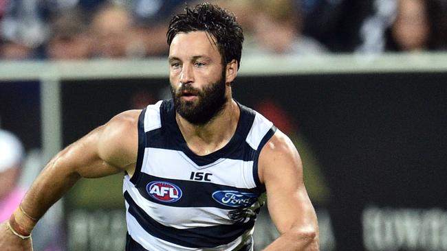 The Cats, Jimmy and the beard made light work of the Suns. Picture: AAP Image