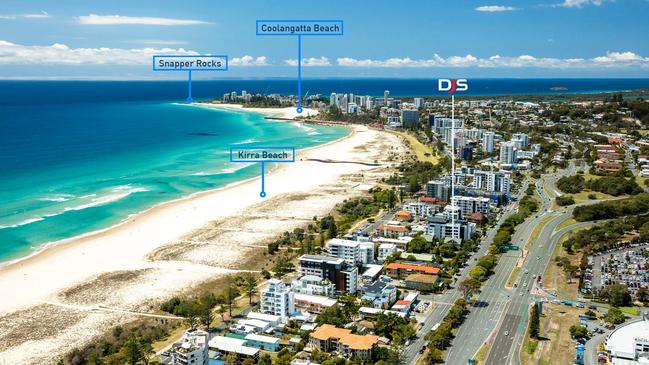 One of the hottest development markets around – the borderland from Bilinga to Coolangatta.