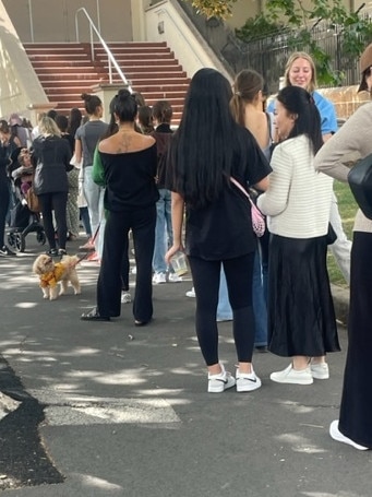 The line is taking over Paddington. Picture: News.com.au