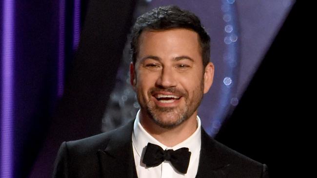 Host Jimmy Kimmel. Picture: AFP PHOTO / Valerie Macon