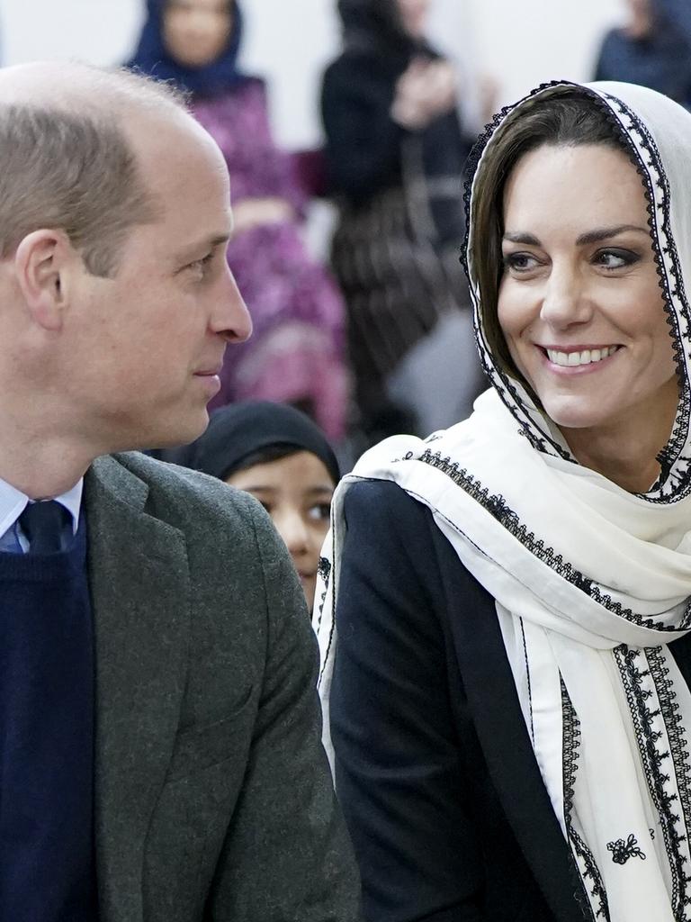 The Prince and Princess of Wales at Hayes Muslim Centre. Picture: Getty Images