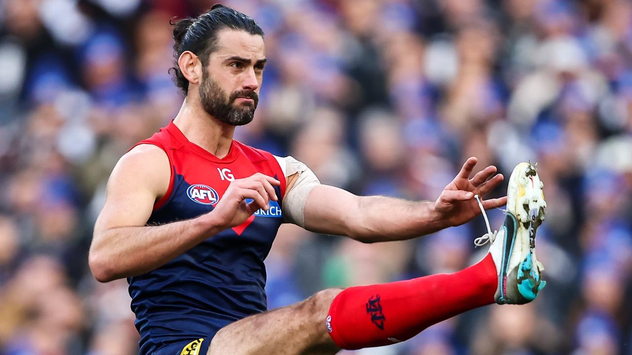 Grundy has been sent to the VFL to work on his forward craft. (Photo by Dylan Burns/AFL Photos via Getty Images)