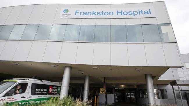 Frankston Hospital is owned by Peninsula Health . Picture: Sarah Matray