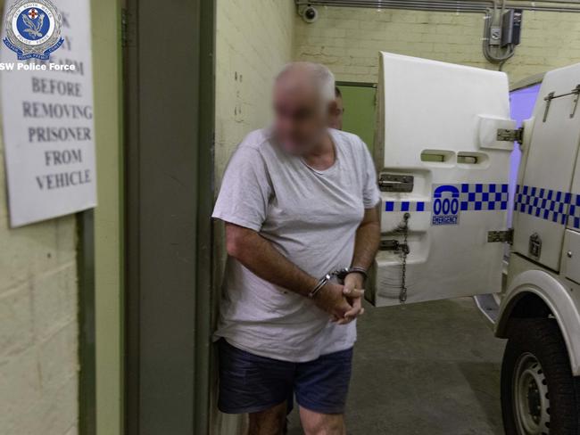 The man will face court today. Picture: NSW Police