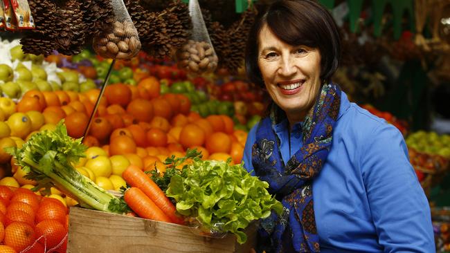 Catherine Saxelby has written 11 books on eating and special diets, and has been selected as an Australia Day Ambassador for Mosman. Picture: John Appleyard