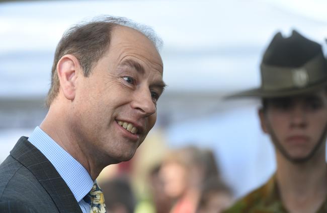 His Royal Highness Prince Edward will be visiting Darwin and Alice Springs this month. Picture: Tricia Watkinson