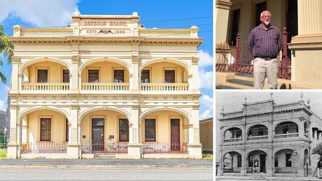 The old Harbour Board Building.