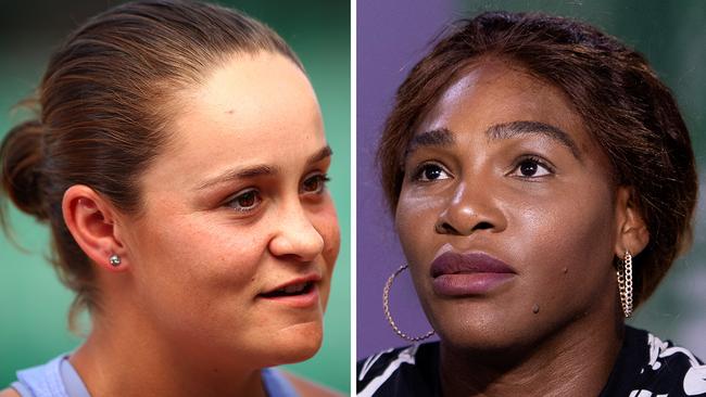 Ash Barty's elevation to the world no.1 ranking has apparently taken Serena Williams by surprise.