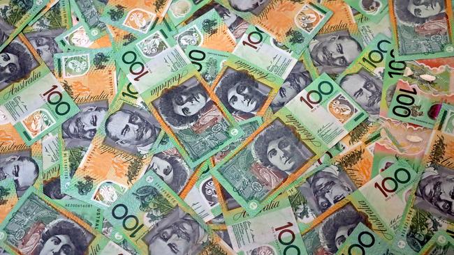 FEDERAL BUDGET 2024: AUSTRALIA - NewsWire Photos - General view editorial generic stock photo of Australian cash money currency. Picture: NCA NewsWire / Nicholas Eagar