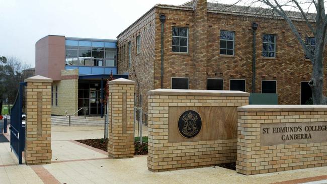 The prestigious St Edmund's College in Canberra. Picture: Supplied