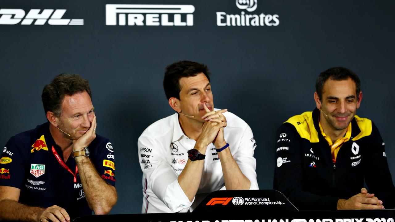 Will Mercedes stay? What about Red Bull? Does Renault really want to jump? Picture: Dan Istitene