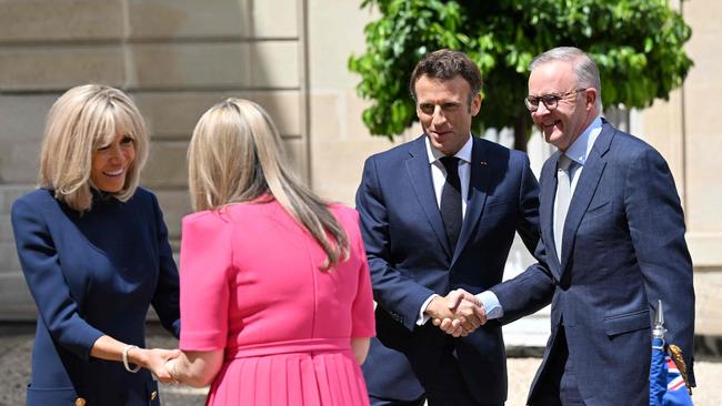 The Prime Minister said the restoration of Australia’s relationship with France would accelerate two-way investment between the countries. Picture: AFP