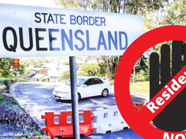 **Please do not use. On hold for the digital desk in September, 2021. Thank you.** Queenslanders are sick of being locked out of their own state. Picture: Facebook