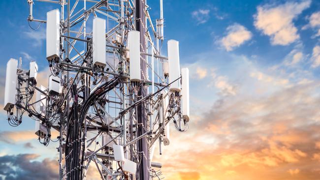 Another popular COVID-19 conspiracy theory to do the rounds online has been that the 5G network is responsible for the spread of the virus. Picture: iStock