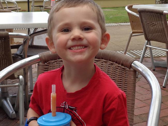 William disappeared while playing outside his grandmother’s house. Photo: Supplied