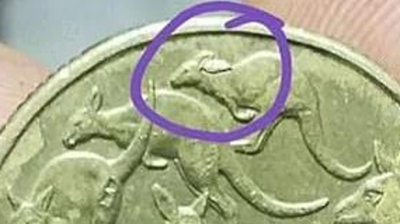 Minting errors on coins from the Royal Australian Mint highly