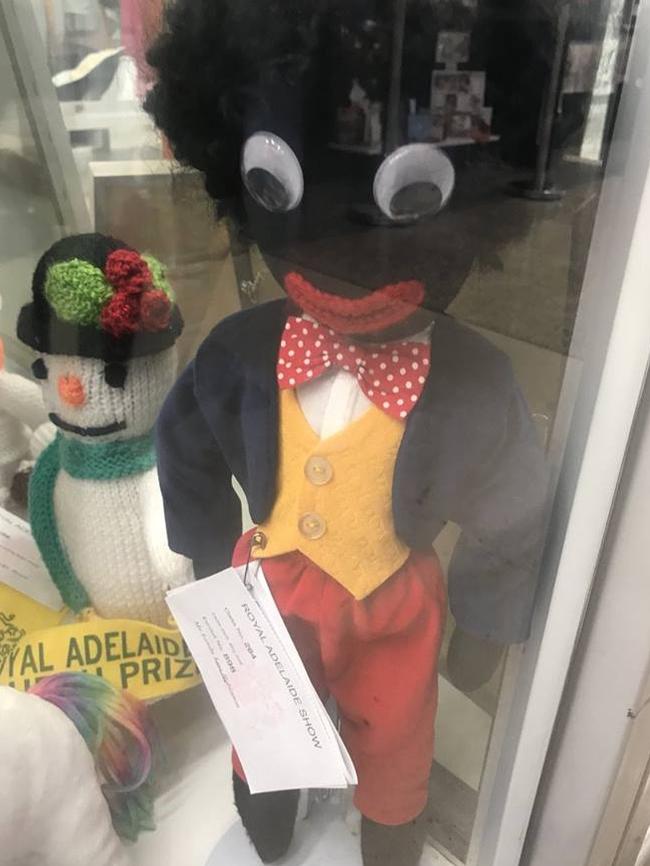 Golliwogs were popular toys in the early 20th century but are now regarded as racist because they exaggerate some racial characteristics.