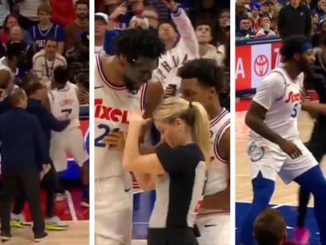 MVP 'EJECTED' for ref spray after flop