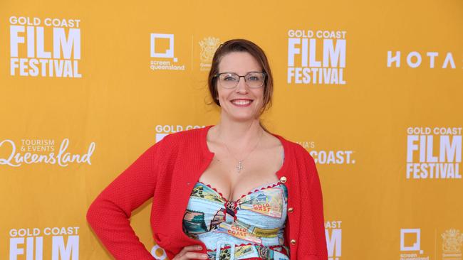 Rae Leigh at the Gold Coast Film Festival Women in Film Lunch for Gold Coast at Large. Picture, Portia Large.
