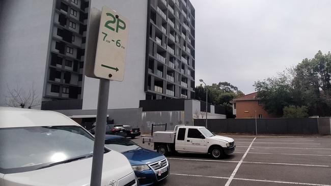 The open-air carpark at John St was the centre of a Supreme Court case.